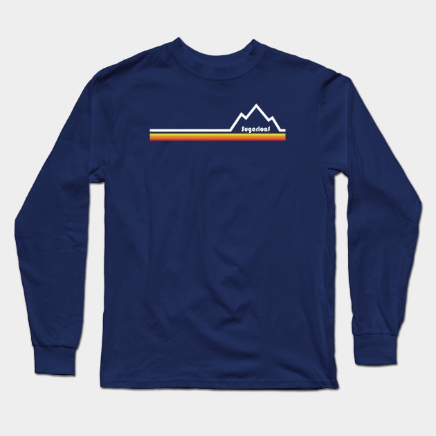 Sugarloaf Mountain, Maine Long Sleeve T-Shirt by esskay1000